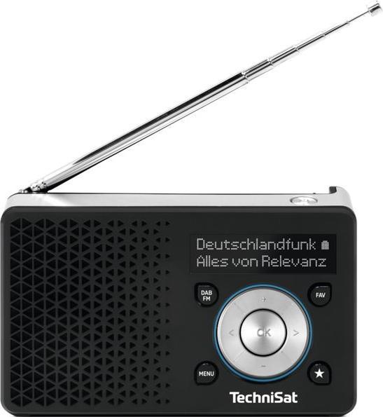 Produktbild TechniSat DigitRadio 1 ASA schwarz/silber (UKW, DAB+)