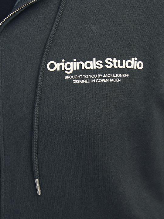 Immagine prodotto Jack & Jones Felpa con cappuccio stampata plus size con zip Felpa con cappuccio con zip (6XL)