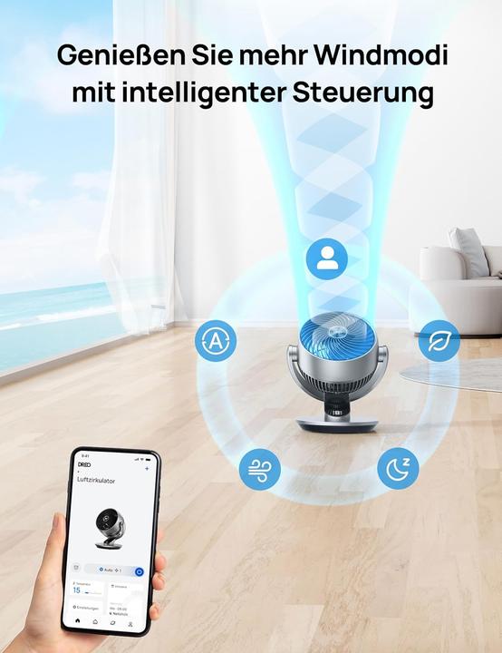 Produktbild Dreo Leiser Smart Tischventilator (28 dB)