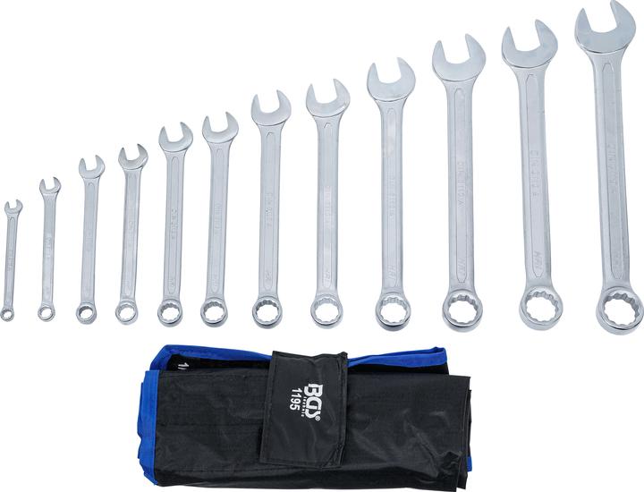 Image du produit BGS Jeu de clés à fourche (9/16", 5/8", 15/16", 3/8", 5/16", 7/8", 13/16", 3/4", 1/4", 1/2", 11/16", 7/16")