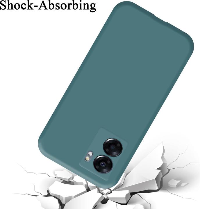 Image du produit Cadorabo TPU Liquid Silicone Case Housse pour Oppo A57 5G / A77 5G / Realme V23 (Realme V23 5G, Oppo A57 5G, Oppo A77 5G)