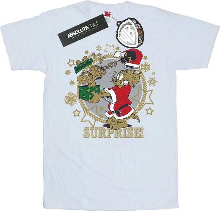 Tom & Jerry Christmas Surprise TShirt (XL)