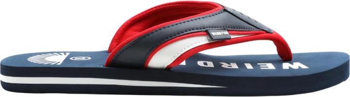 Actual product image Weird Fish Mens Columbia Logo Flip Flops (43)