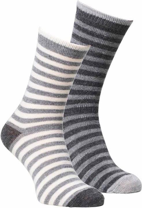 Produktbild Fellhof Alpaka Socken gestreift 2er Pack multicolor (2er Pack, 39 - 42)