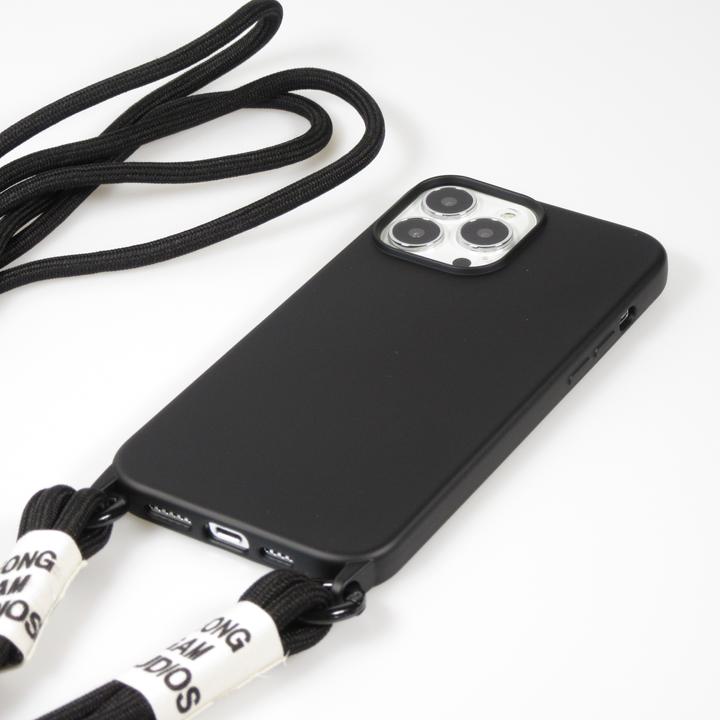 Image du produit PhoneLook Coque Silicone souple fashion Jeong Gam Studio Laugh Often avec cordon (Apple iPhone 13 Pro)