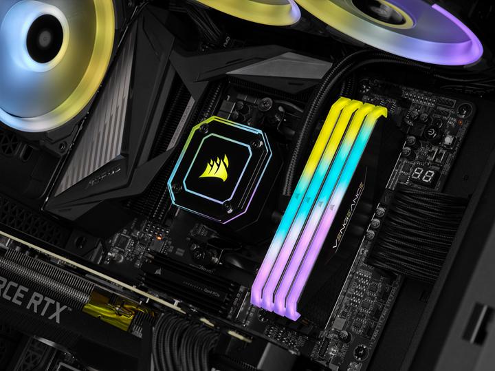 Produktbild Corsair Vengeance RGB RT (2 x 16GB, 3600 MHz, DDR4-RAM, DIMM)