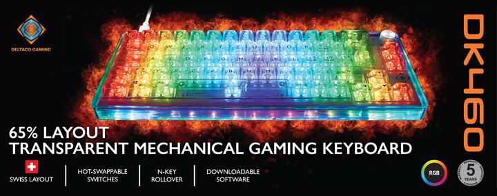 Image du produit Deltaco Gaming DK460 (CH, Filaire)