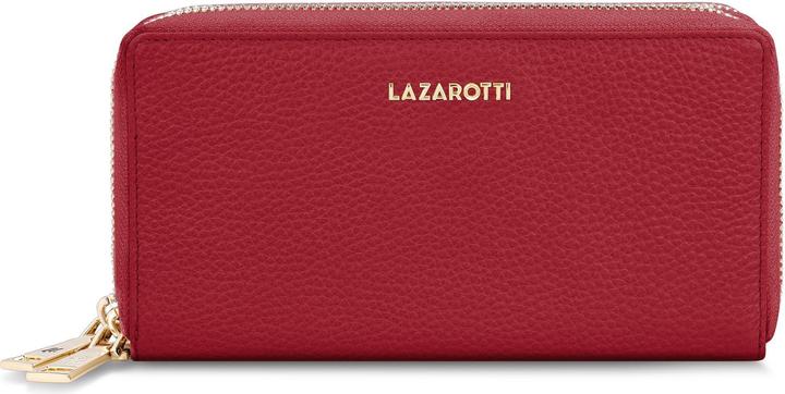 Lazarotti Bologna Leather Geldbörse RFID Schutz Leder 20 cm