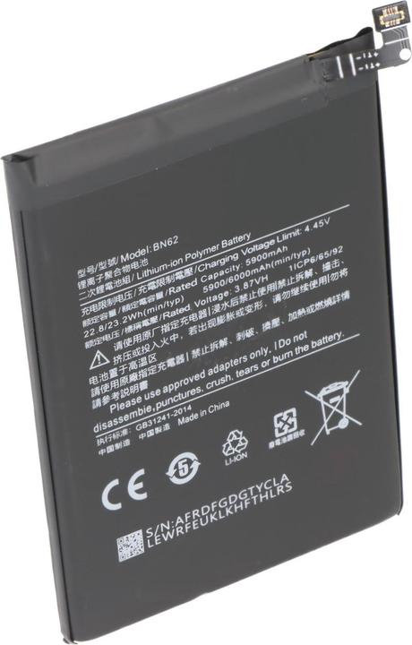 Actual product image AccuCell Akku Xiaomi Redmi 9 4G