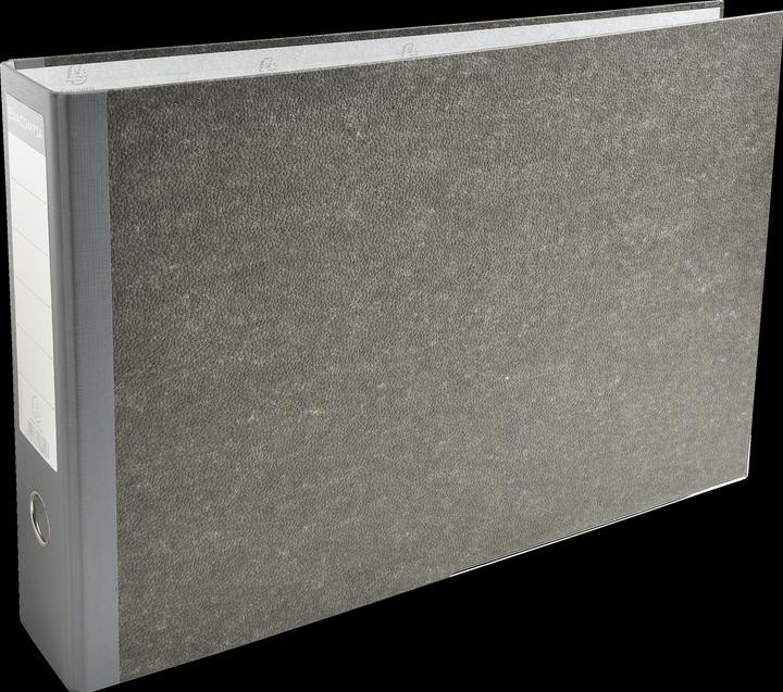 Actual product image Exacompta Cloud marble, t.s., 80 mm, grey (A3, 80 mm, 1 Piece)