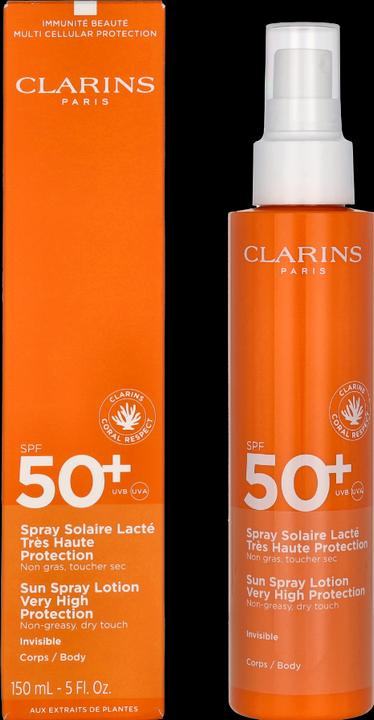 Actual product image Clarins Sun - SUN CARE BODY LOTION SPF50+ (Sun lotion, SPF 50+, 150 ml, 203 g)