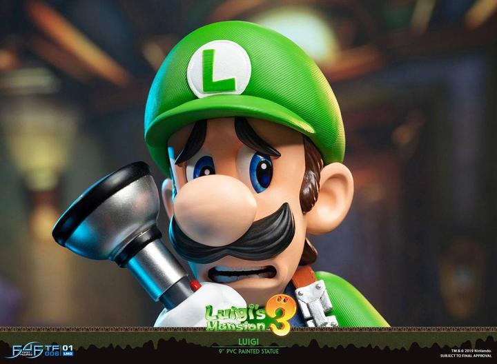 Actual product image First 4 Figures Luigi's Mansion 3: Luigi