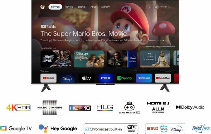 Immagine prodotto TCL 50P61B (50", LED, 4K)