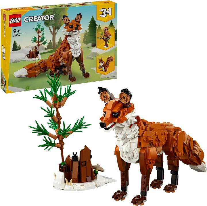 Actual product image LEGO Forest animals: Red fox (31154, LEGO Creator Expert)