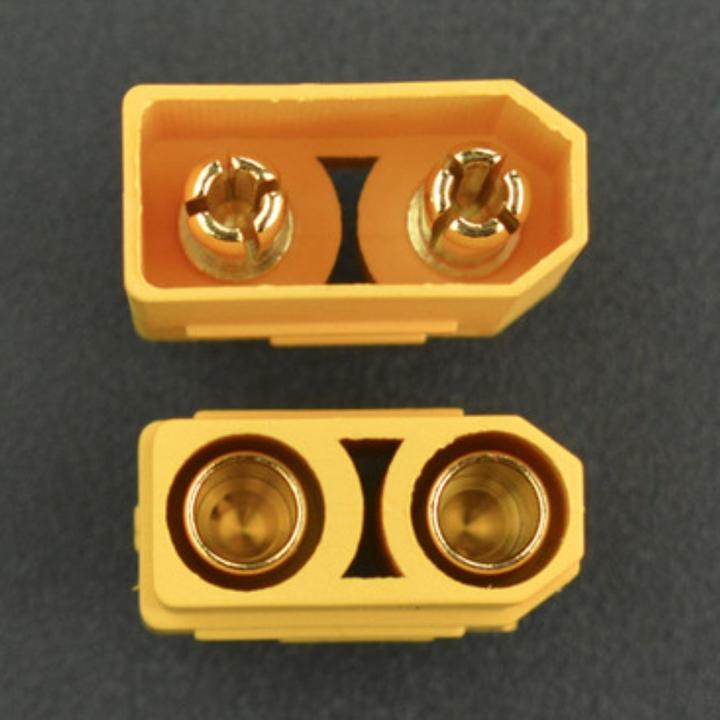 Actual product image DFRobot XT90 male and female connector (Plugs and connectors)