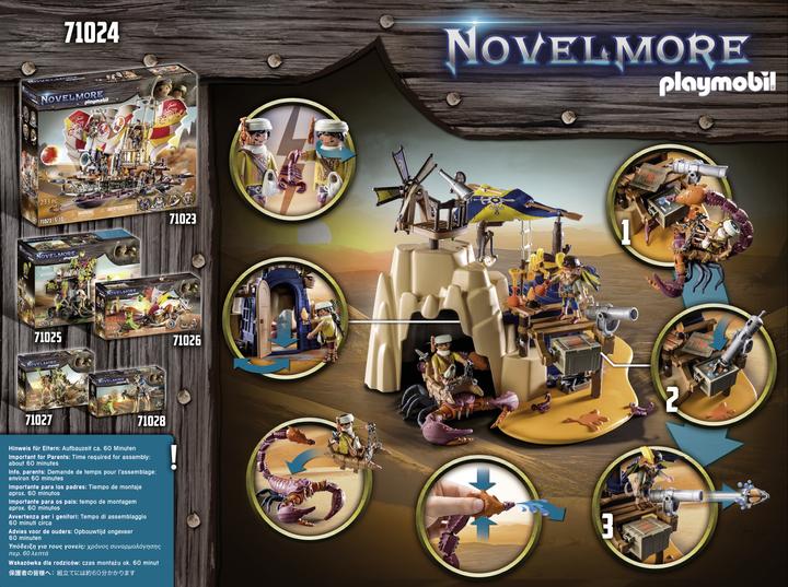 Produktbild Playmobil Sa'lahari Sands - Skorpionjagd am Wrack (71024, Playmobil Novelmore)