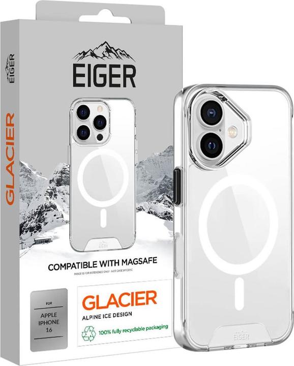 Actual product image Eiger Glacier MagSafe Case (Apple iPhone 16)