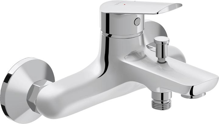Actual product image Duravit Single lever bath tub m. No 1 surface-mounted chrome