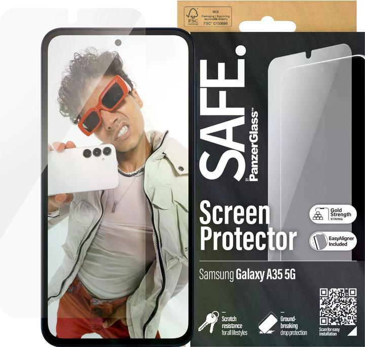 Actual product image Safe Ultra-Wide Fit (1 Piece, Samsung Galaxy A35)