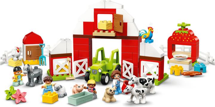 Actual product image LEGO Barn, tractor and animal care (10952)
