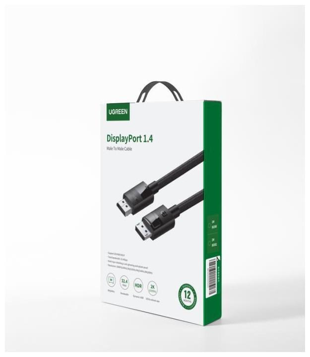 Produktbild Ugreen Display Port 1.4 Nylon 8K 4K 2K 1080p (3 m, DisplayPort)