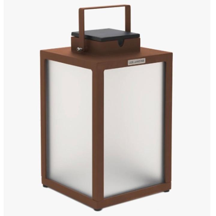 Actual product image Les Jardins Tradition Solar Lantern Aluminium Small Model 300 lumens (300 lm)