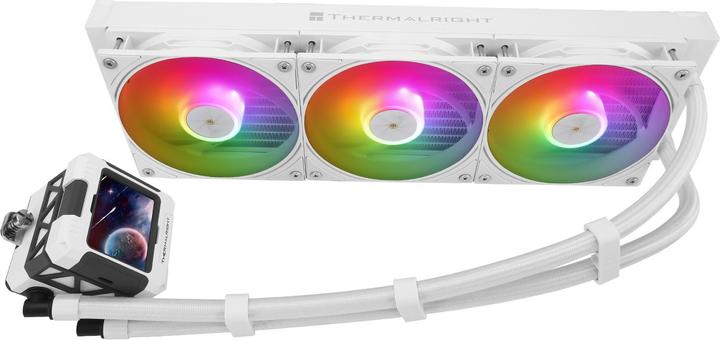 Actual product image Thermalright Frozen Warframe 360 White ARGB - AIO, 360mm, LCD
