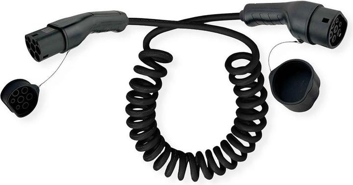 Roline E-car charging cable Type2, 3-phase (Type 1, 11 kW, 16 A, 7.50 m)