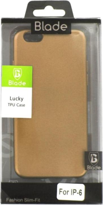 Actual product image Blade Lucky TPU Case for Apple iPhone 6 / 6s - gold (Apple iPhone 6, Apple iPhone 6s)
