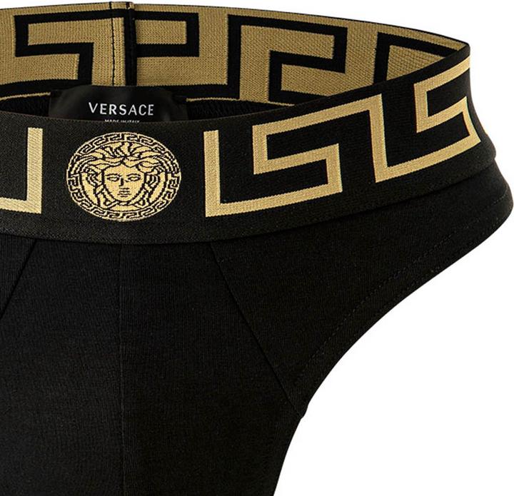 Immagine prodotto Versace Underpants Thong Jersey Topeka Bi-Stretch Cotton Organic New Logo (XXL, Confezione singola)