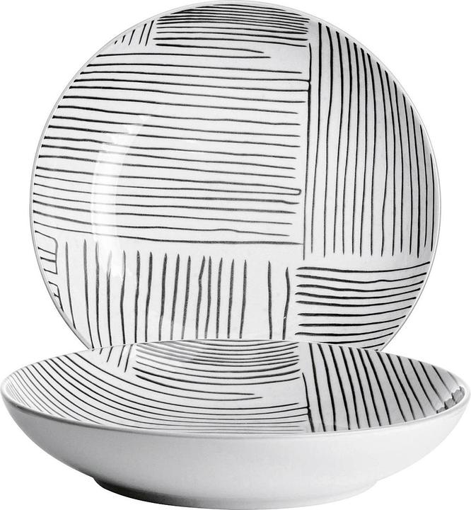 Produktbild Gusta Suppenteller TT Stripes Ø21,5 (3 x, 21.50 cm)