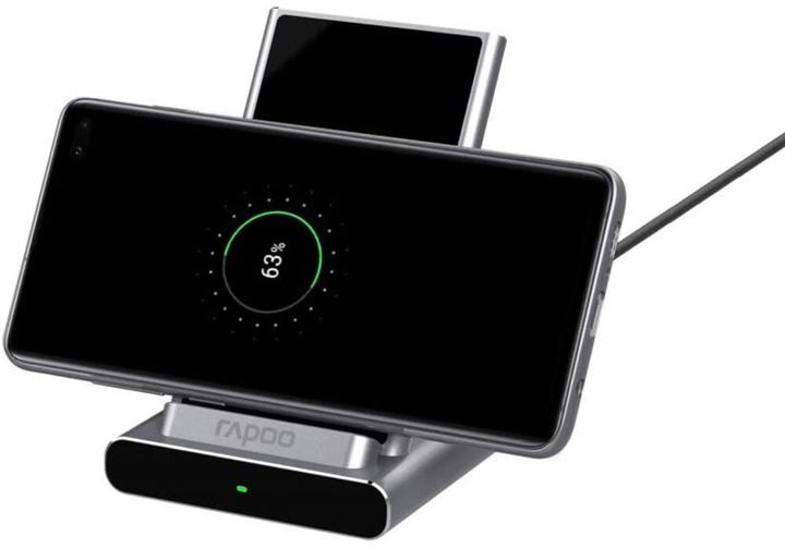 Actual product image Rapoo XC350 Wireless QI Charging Station, 10W (15 W)
