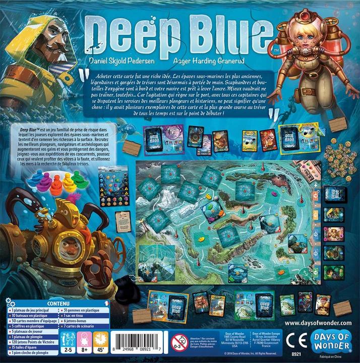 Produktbild Days of Wonder Deep Blue (Französisch)