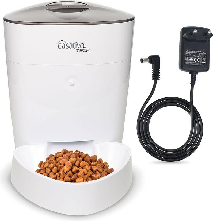 Produktbild Casativo Smarter Futterspender für Hunde & Katzen mit WLAN und App, 4 l (4 l)