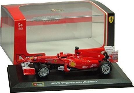 Image du produit Bburago 18/46800 F2012 Felipe Massa #6 rouge Official Ferrari échelle 1:32 métal dans boîte acrylique