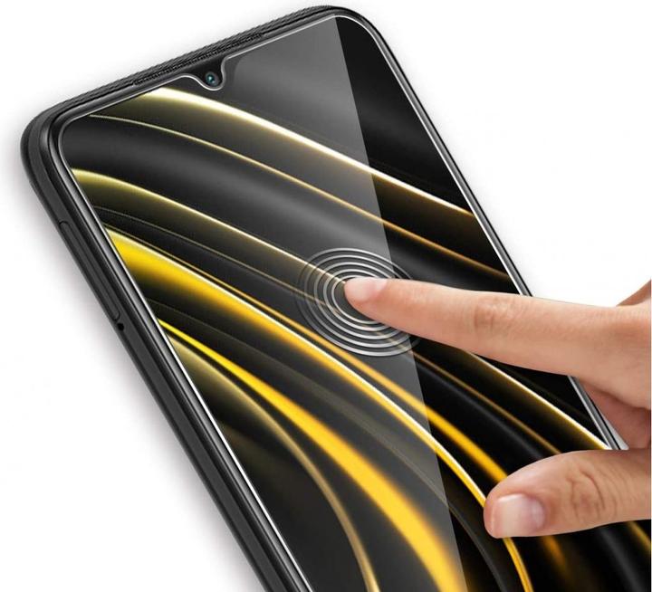 Produktbild Screenguard Xiaomi Poco M3 Panzerglas Schutzfolie Case Friendly Design (1 Stück, Xiaomi Poco M3)
