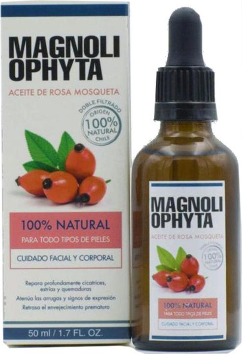 Magnoliophyta ACEITE DE ROSA MOSQUETA natürliches Gotero 50ml (Körperöl, 50 ml)