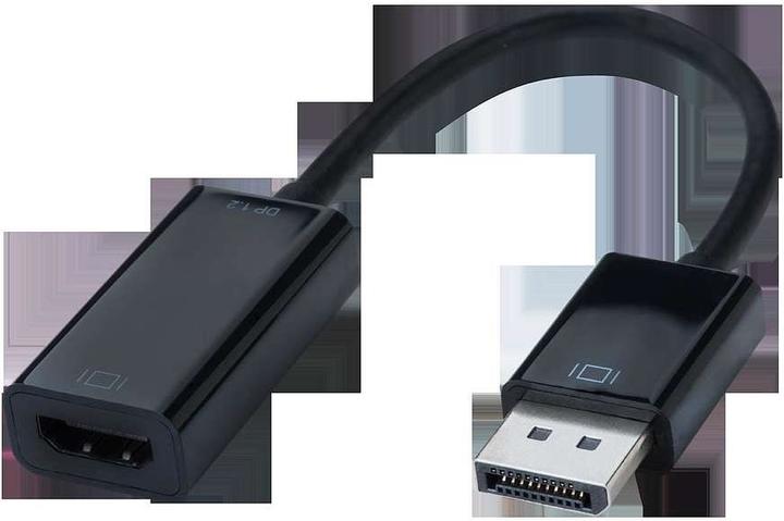 Produktbild Lindy DisplayPort 1.2 HDMI 4K Adapter aktiv. AMD Eyefinity + NVIDIA Surround und INTEL Collage kompatibel (HDMI, 15 cm)