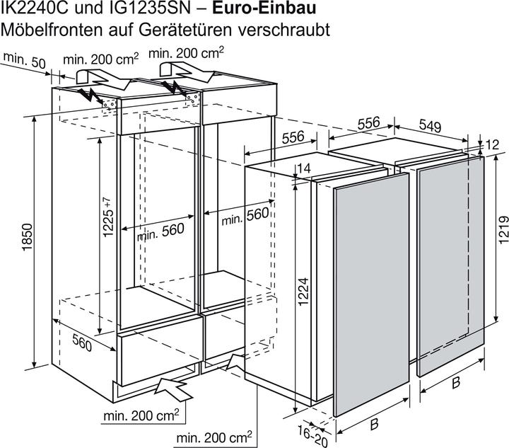 Produktbild Electrolux IG1235SN (Einbau, 122 l)