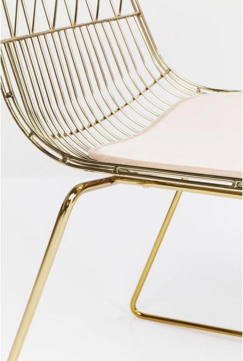 Produktbild Designlife Stuhl Solo Creme Gold