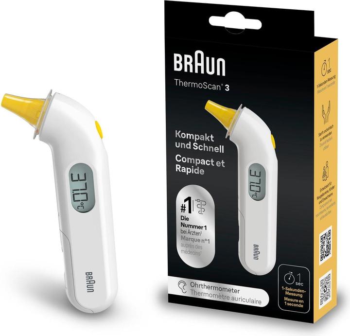 Image du produit Braun ThermoScan 3 IRT3030 (Auriculaire)