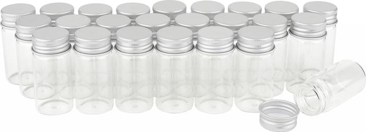VBS XXL jars with screw cap, approx. 25 ml, 24 pieces