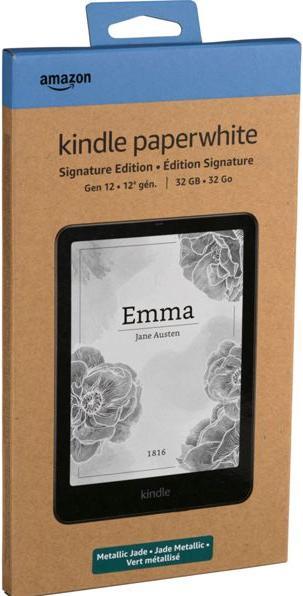 Image du produit Amazon Kindle Paperwhite Signature Edition 2024 (7", 32 Go, Vert jade métallisé)