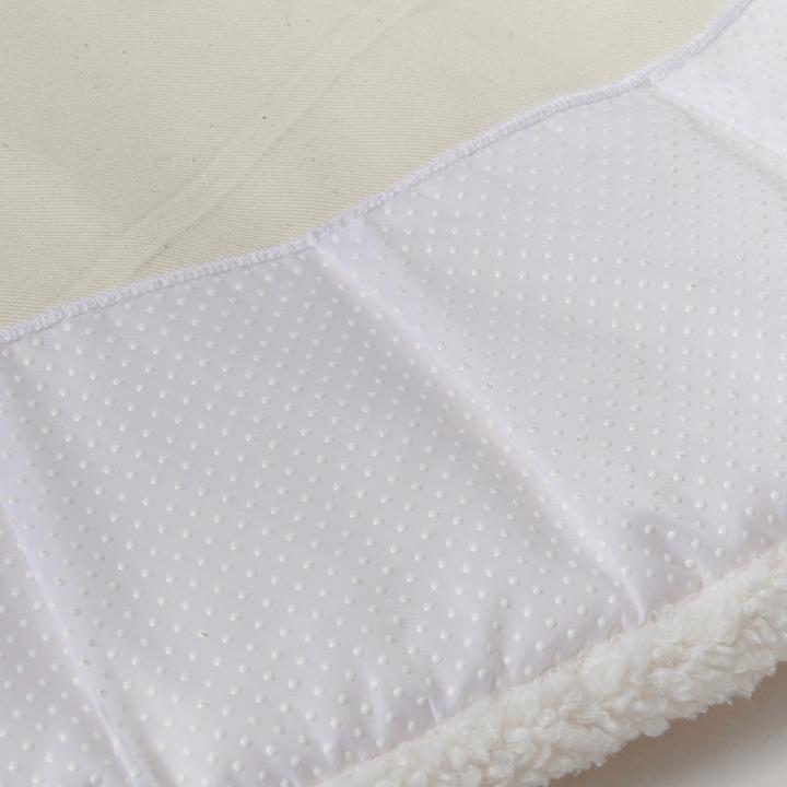 Actual product image nordic coast company Crawling blanket round teddy nature