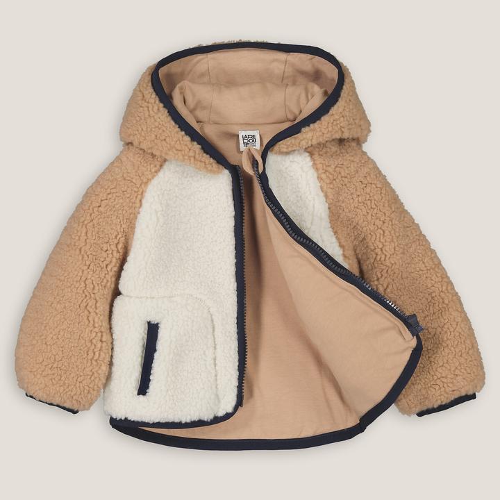 Immagine prodotto La Redoute Collections Giacca con cappuccio in pile Teddy (74)
