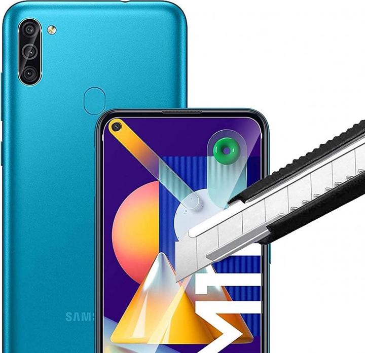 Produktbild Screenguard Samsung Galaxy M11 Panzerglas Schutzfolie Case Friendly Design (1 Stück, Samsung Galaxy M11)