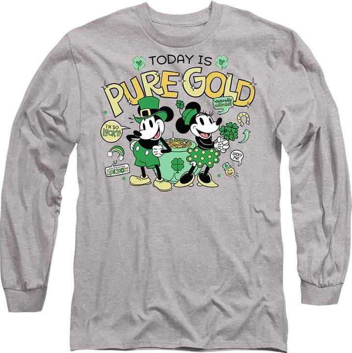 Produktbild Mickey Mouse Pure Gold TShirt St PatricksTag (M)