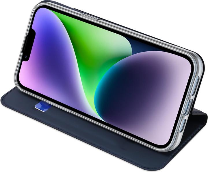 Produktbild Dux Ducis Skin Pro Wallet Case for iPhone 15 Plus - Blue (Apple iPhone 15 Plus)