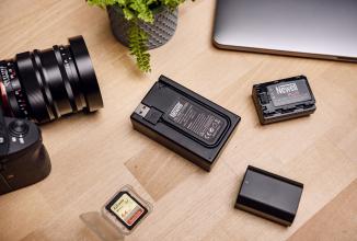 Image du produit Newell Chargeur de caméra FDL-USB-C Chargeur à deux canaux pour batteries NP-W126 (Chargeur de batterie d'appareil photo)
