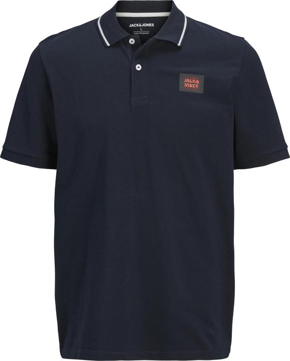 Produktbild Jack & Jones Plus Size Gedruckt Poloshirt Poloshirt (4XL)